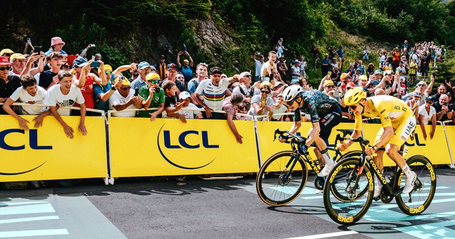 Fahrverhalten vom cervelo r5 wird getestet