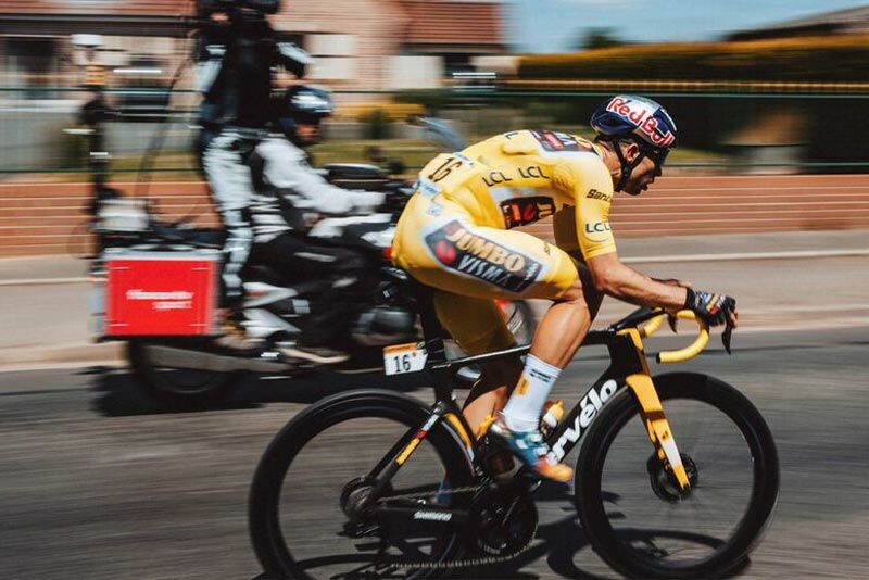 Profi rennradfahrer nutzt cervelo S5