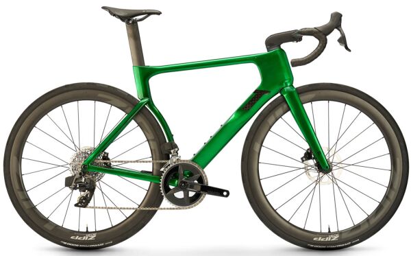 3T Strada Italia - SRAM Rival AXS 2X12  - VERDE - Test