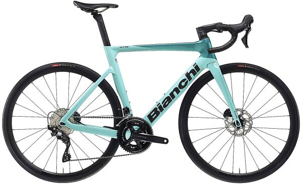 Bianchi Oltre Race, Shimano 105 12-fach, Metallic Celeste