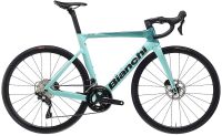 Bianchi Oltre Race, Shimano 105 12-fach, Metallic Celeste