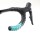 HARO Rivette Carbon Top Shelf - Matte Black / Teal