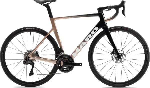 HARO Rivette Carbon 2 - Gloss Rose / Gold, Shimano 105 Di2