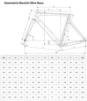 Bianchi Oltre Race, Shimano 105 12-fach, Grey/Black- full matt 53 cm