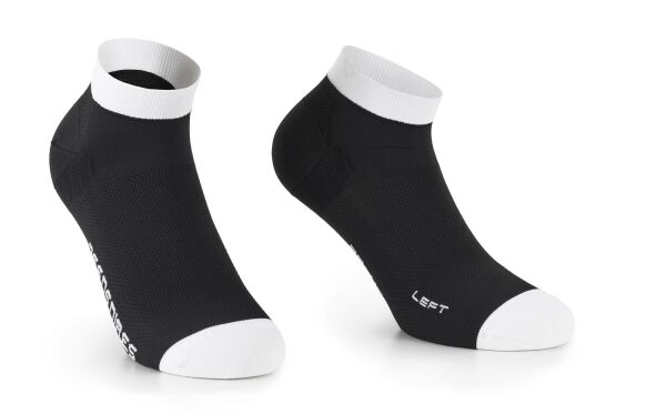 Assos RS Socks SUPERLEGER low, Black Series Black Series\II