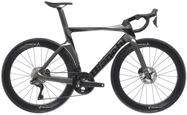 Bianchi Oltre Carbon, Shimano Ultegra Di2, Dark Grey 53 cm