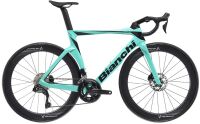 Bianchi Oltre Carbon, Shimano 105 Di2 12-fach, XD - CK16 / Graphite Full Glossy 55 cm