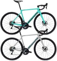 Bianchi Sprint, Shimano 105 Di2 SX - Celeste CK16, Graphite\55 cm