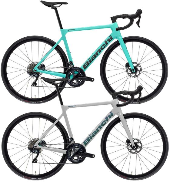 Bianchi Sprint, Shimano 105 Di2 SX - Celeste CK16, Graphite\57 cm