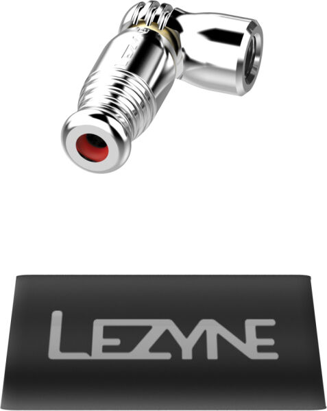 Lezyne CO2 Pumpenkopf Trigger Speed Drive CNC silber-glänzend