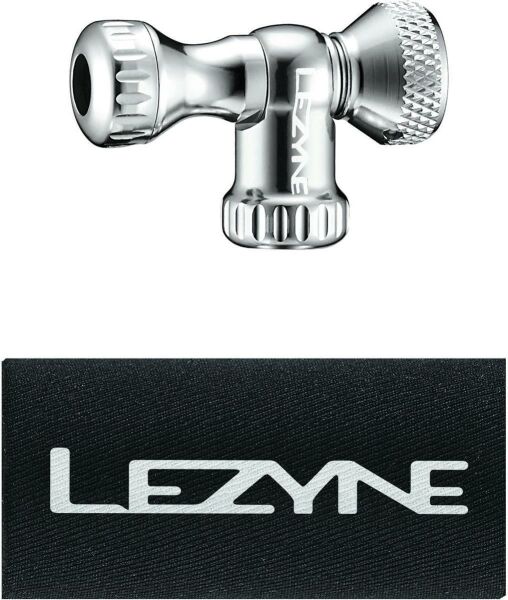 Lezyne CO2 Pumpenkopf Control Drive CNC silber-glänzend