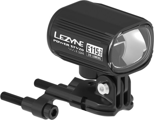 Lezyne Power Pro E115 StVZO schwarz, 310 Lumen weißes Licht