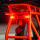 Lezyne Super Bright STVZO E12 schwarz rotes Licht