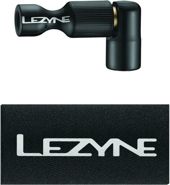 Lezyne CO2 Pumpenkopf Trigger Drive CNC schwarz-glänzend