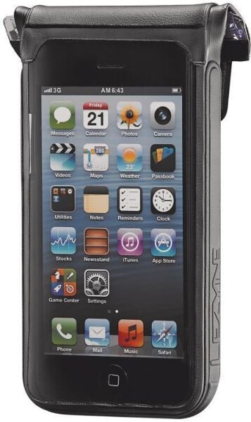 Lezyne Smartphonehülle Smart Dry Caddy iPhone 4 / Samsung Galaxy S4 Iphone 4/4S, wasserdicht schwarz