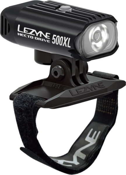 Lezyne Helmlampe Hecto Drive 500XL schwarz-glänzend weißes Licht, Y15