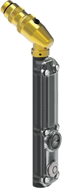 Lezyne Luftdruckmesser Digital Check Drive, schwarz 350PSI, 15,0cm