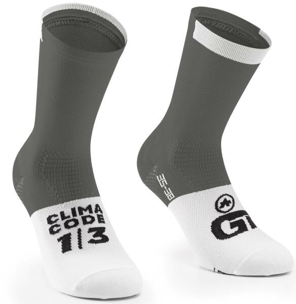 Assos GT Socks C2, Rock Grey I